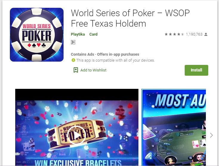 WSOP app