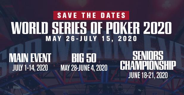 2020 Wsop 2020 Wsop